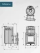 Печь банная «Атмосфера L» Россо Леванто ламель+сетка
